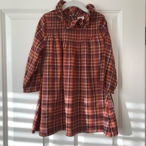 Yearling by Doen Girls Plaid Dress - Size 6/7 - EUC